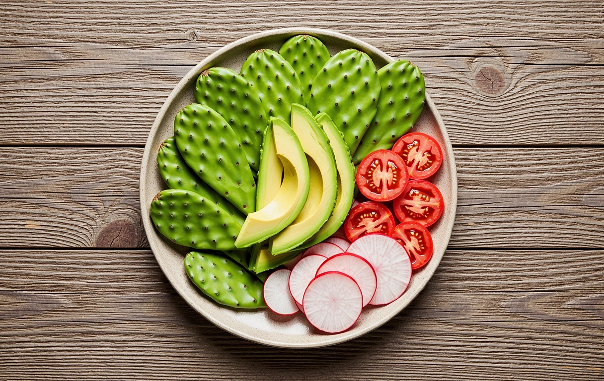 Vegetales frescos y coloridos